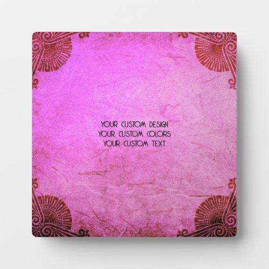 独自ののカスタム作成パーソナライズされた フォトプラーク (正面)