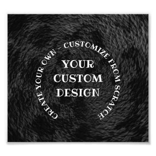 独自ののカスタム作成パーソナライズされた フォトプリント (正面)