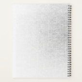 独自ののカスタム作成パーソナライズされた プランナー手帳 (裏面)