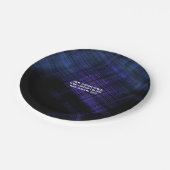 独自ののカスタム作成パーソナライズされた ペーパープレート (アングル)