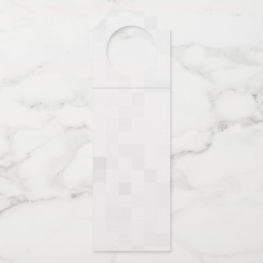 独自ののカスタム作成パーソナライズされた ボトルネックタグ (裏面)