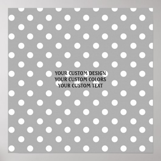 独自ののカスタム作成パーソナライズされた ポスター (正面)