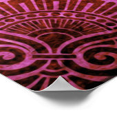 独自ののカスタム作成パーソナライズされた ポスター (角)