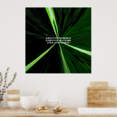 独自ののカスタム作成パーソナライズされた ポスター (キッチン)