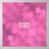 独自ののカスタム作成パーソナライズされた ポスター (正面)