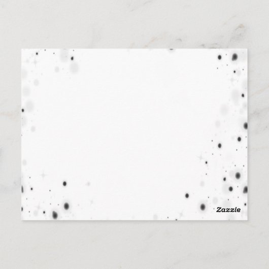 独自ののカスタム作成パーソナライズされた ポストカード (裏面)