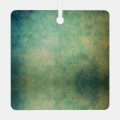 独自ののカスタム作成パーソナライズされた メタルオーナメント (裏面)