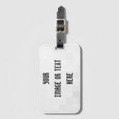 独自ののカスタム作成パーソナライズされた ラゲッジタグ (正面縦)