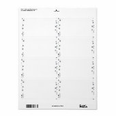 独自ののカスタム作成パーソナライズされた ラベル (フルシート)