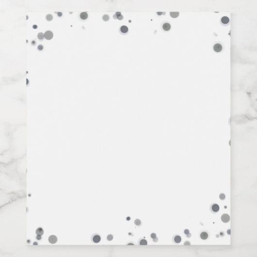 独自ののカスタム作成パーソナライズされた ワインラベル (シングルラベル)