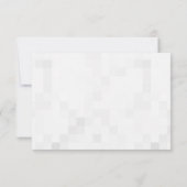 独自ののカスタム作成パーソナライズされた 出欠カード (裏面)