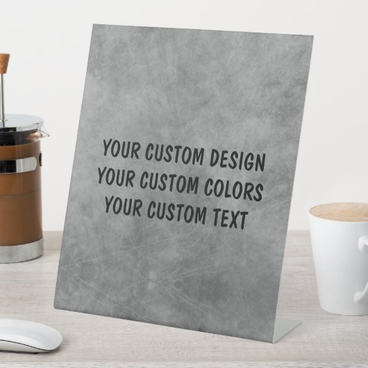 独自ののカスタム作成パーソナライズされた 台座サイン (インサイチュ)