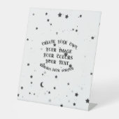 独自ののカスタム作成パーソナライズされた 台座サイン (正面)