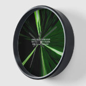 独自ののカスタム作成パーソナライズされた 壁時計 (傾斜)