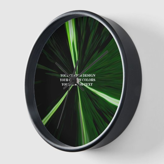 独自ののカスタム作成パーソナライズされた 壁時計 (傾斜)