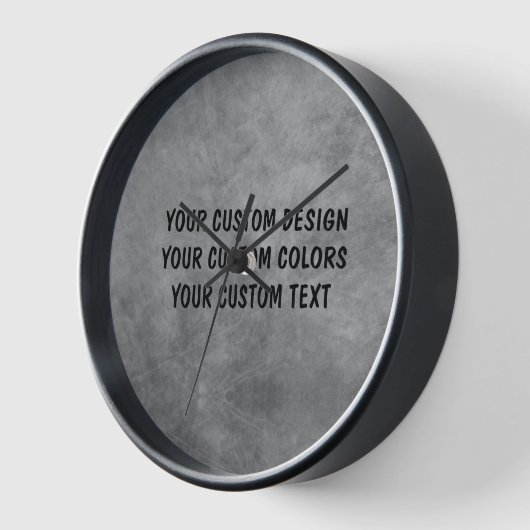 独自ののカスタム作成パーソナライズされた 壁時計 (傾斜)