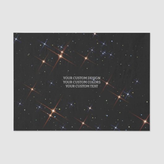 独自ののカスタム作成パーソナライズされた 薄葉紙 (正面)