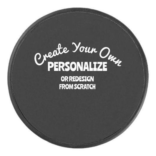 独自ののカスタム作成 アイスホッケーパック (正面)