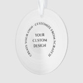 独自ののカスタム作成 オーナメント (正面)