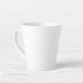 独自ののカスタム作成 カフェラテマグ (左アングル)
