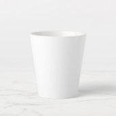 独自ののカスタム作成 カフェラテマグ (正面)