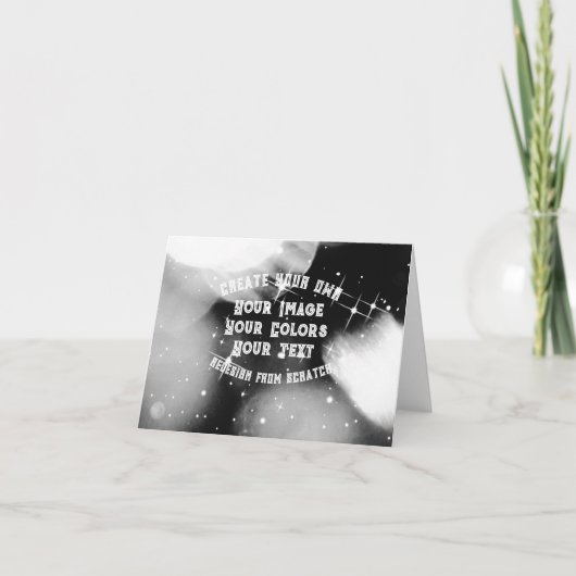 独自ののカスタム作成 カード (正面)