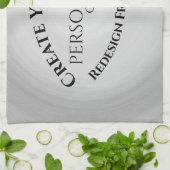 独自ののカスタム作成 キッチンタオル (折り畳み)