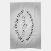 独自ののカスタム作成 キッチンタオル (縦)