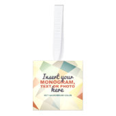 独自ののカスタム作成 キューブオーナメント (正面)