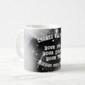 独自ののカスタム作成 コーヒーマグカップ (正面左)