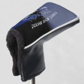 独自ののカスタム作成 ゴルフヘッドカバー (3/4 正面)