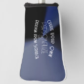 独自ののカスタム作成 ゴルフヘッドカバー (回転90)