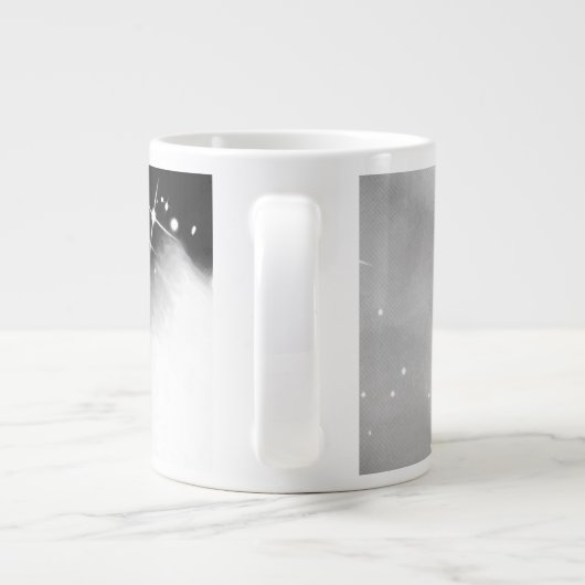 独自ののカスタム作成 ジャンボコーヒーマグカップ (裏面)