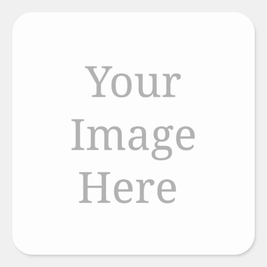 独自ののカスタム作成 スクエアシール (正面)