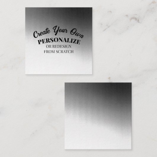 独自ののカスタム作成 スクエア名刺 (正面/裏面)