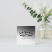 独自ののカスタム作成 スクエア名刺 (スタンド正面)