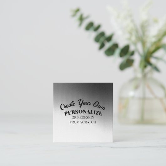 独自ののカスタム作成 スクエア名刺 (スタンド正面)