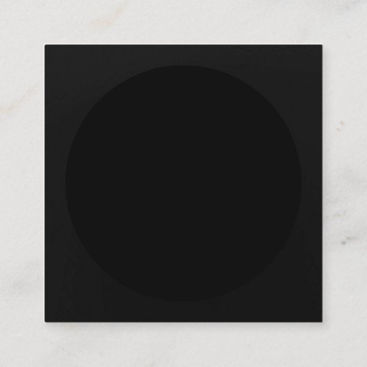 独自ののカスタム作成 スクエア名刺 (裏面)