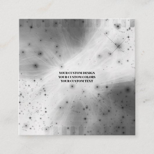 独自ののカスタム作成 スクエア名刺 (正面)