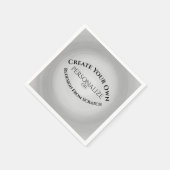 独自ののカスタム作成 スタンダードカクテルナプキン (角)