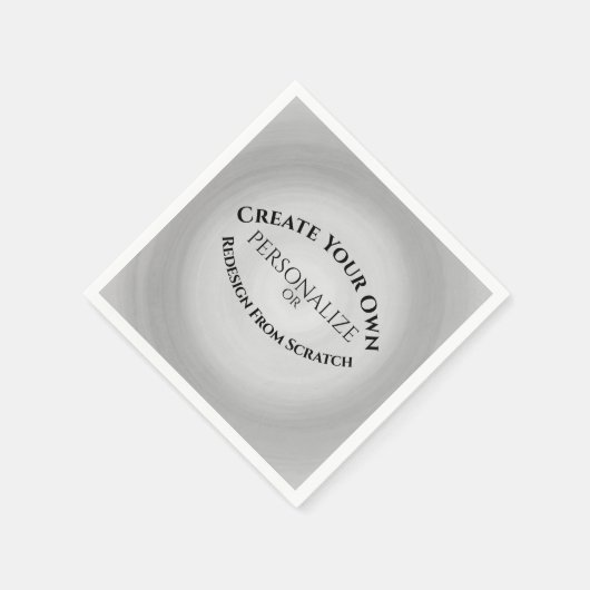 独自ののカスタム作成 スタンダードカクテルナプキン (角)