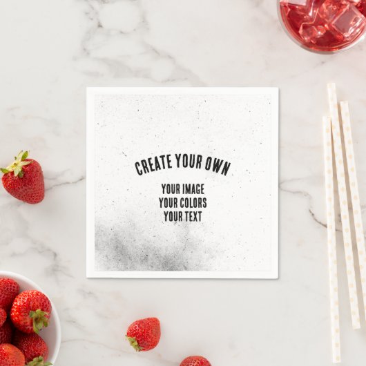 独自ののカスタム作成 スタンダードカクテルナプキン (インサイチュ)