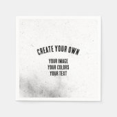 独自ののカスタム作成 スタンダードカクテルナプキン (正面)