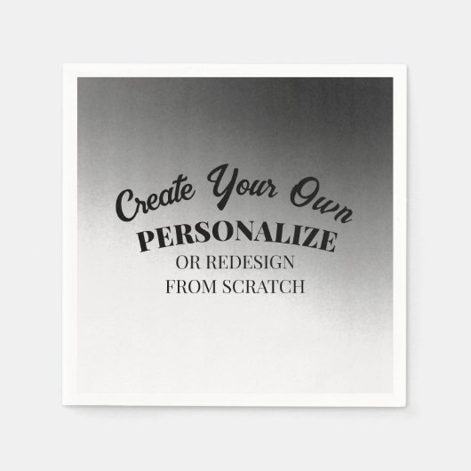 独自ののカスタム作成 スタンダードカクテルナプキン (正面)