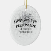 独自ののカスタム作成 セラミックオーナメント (右)