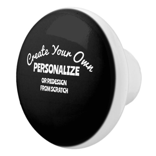 独自ののカスタム作成 セラミックノブ (右)