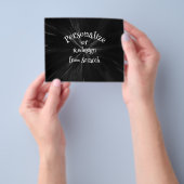 独自ののカスタム作成 チラシ (手)