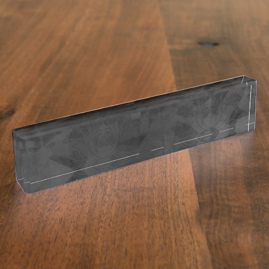 独自ののカスタム作成 デスクネームプレート (側面)