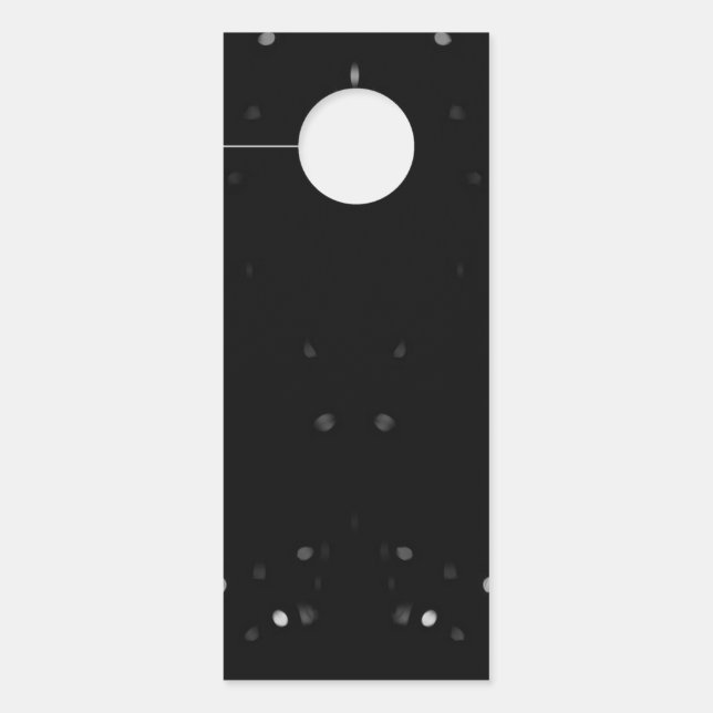 独自ののカスタム作成 ドアノブサイン (正面)