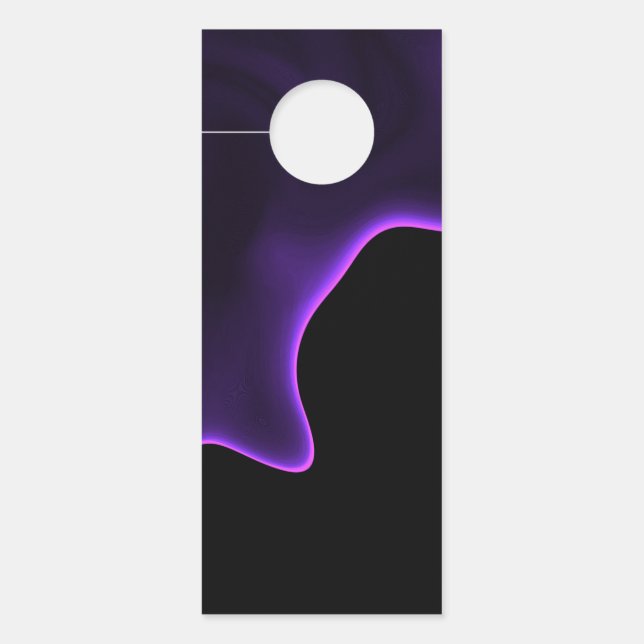 独自ののカスタム作成 ドアノブサイン (正面)